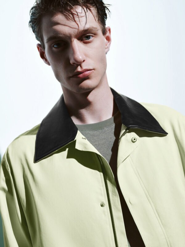 Two Toned Loose Jacket