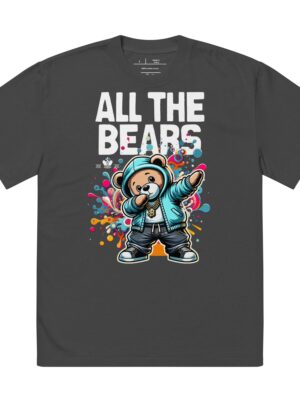 All the bears | Oversized faded t-shirt