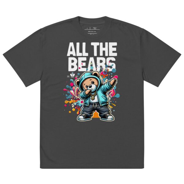 All the bears | Oversized faded t-shirt