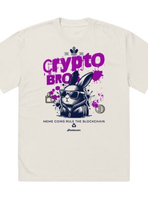 Crypto Bros | Oversized faded t-shirt