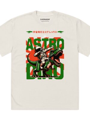 Astro Dino | Oversized faded t-shirt