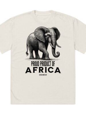Proud Product of Africa | Oversized faded t-shirt