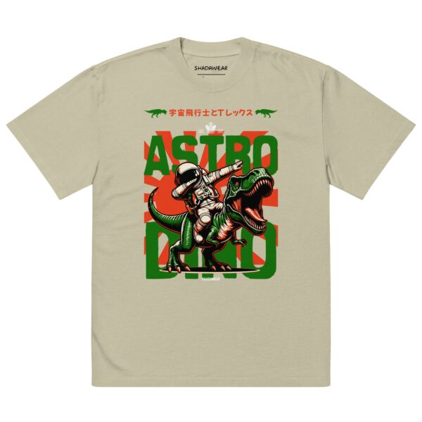 Astro Dino | Oversized faded t-shirt