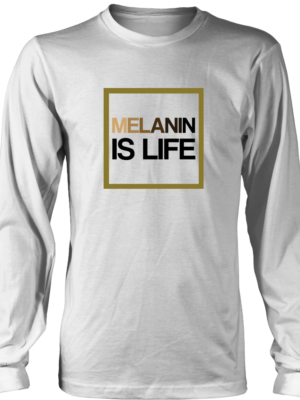 Melanin Is Life Signature Long Sleeve T-Shirt