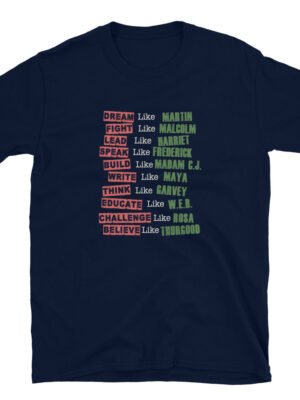 Fight Like Melanin Icons T-Shirt