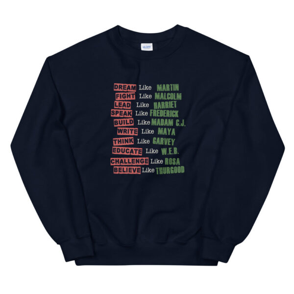 Fight Like Melanin Icons Sweatshirt