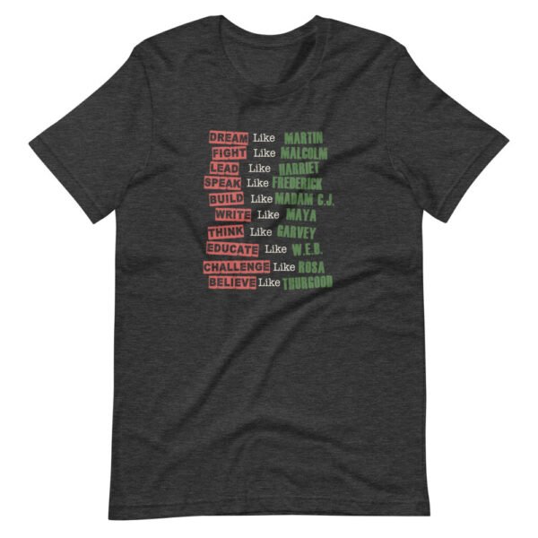 Fight Like Melanin Icons T-Shirt