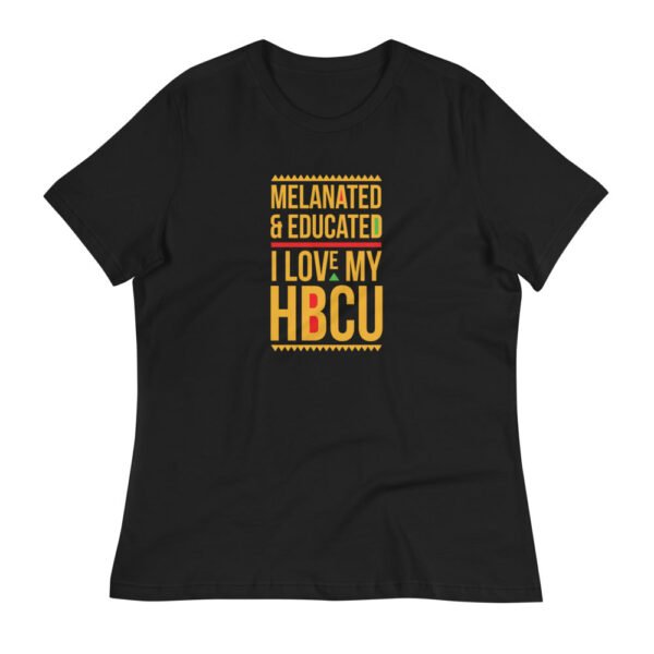 Melanated & Educated - I Love My HBCU T-Shirt